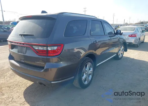 2014 Dodge Durango Limited from USA, damaged, VIN 1C4RDHDG2EC353704